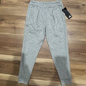 Girl's Adidas Gray Kids Sweatpants Size Large